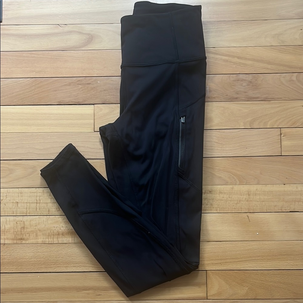 Athleta Black Rainer Leggings